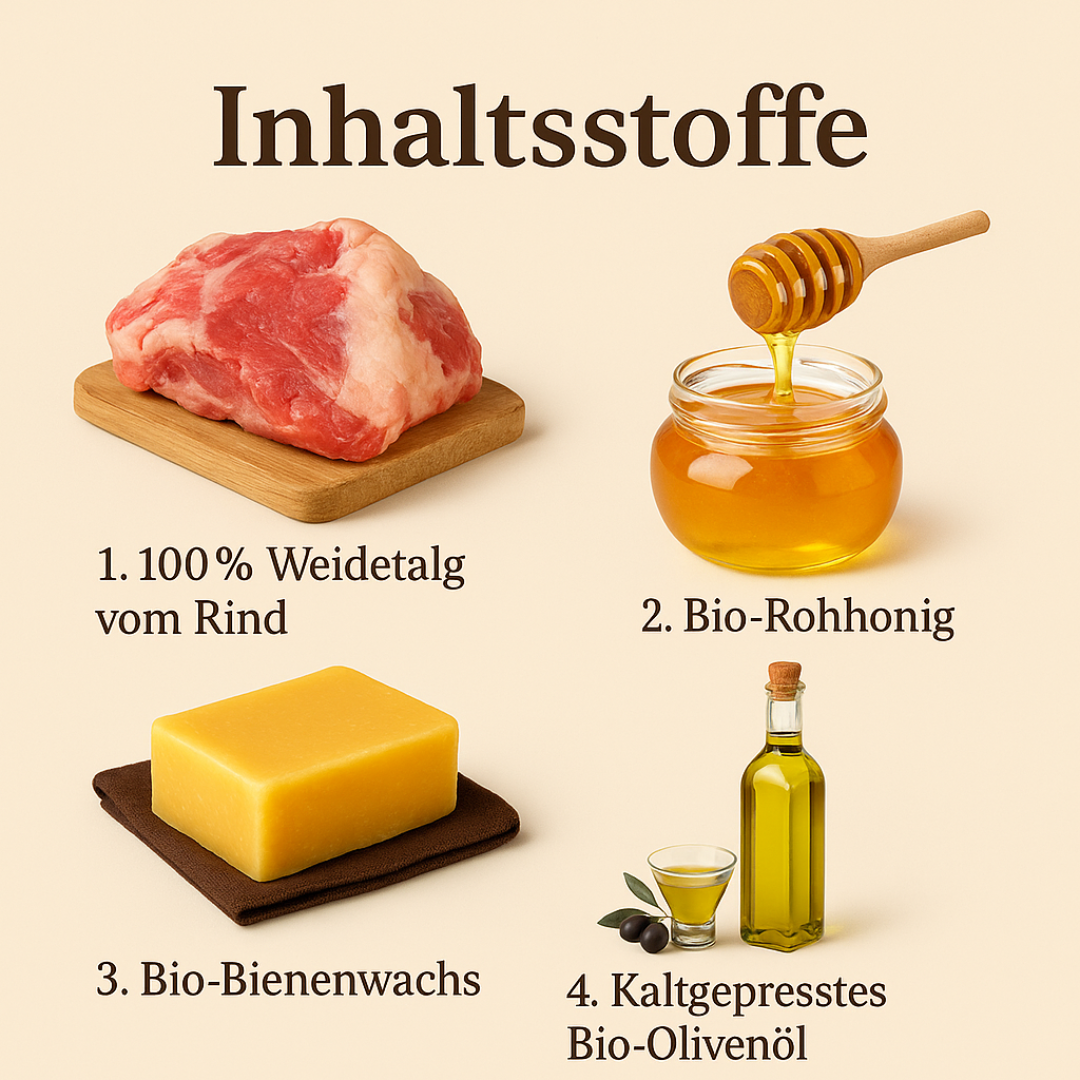 Tallow & Honey Balm – 60 ml